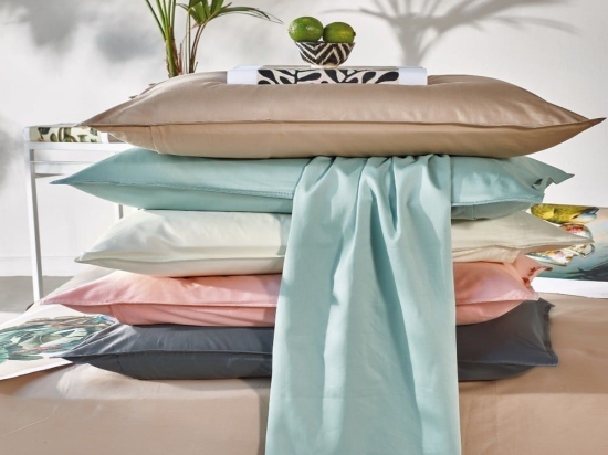 Σεντόνι Opulence 36 Mint Green Kentia King Size 100% Βαμβακοσατέν