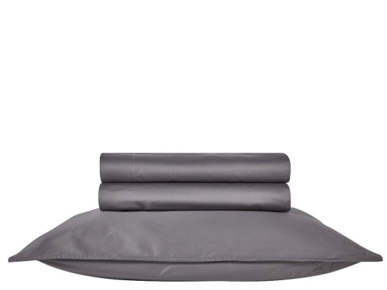 Σεντόνι Opulence 22 Grey Kentia King Size 100% Βαμβακοσατέν