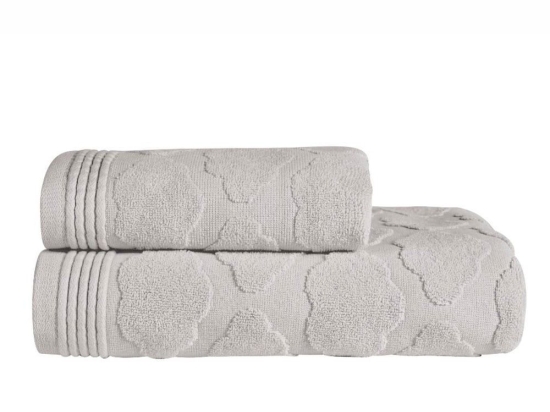 Πετσέτα Παιδική Cloud 22 Grey Kentia Σώματος 70x125cm 100% Βαμβάκι