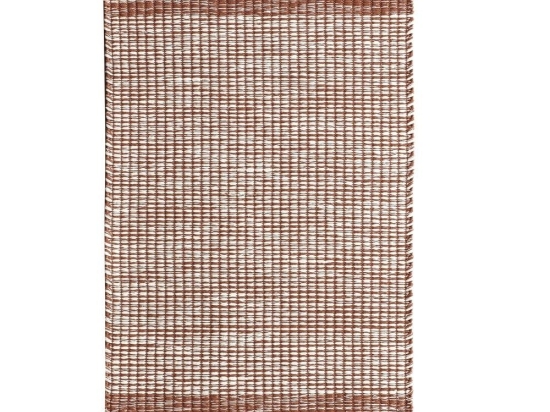 Χαλάκι Κουζίνας Fabian 04 Brown-White Kentia 70X140cm 70x140cm Βαμβάκι
