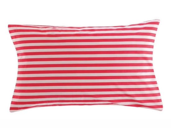 Μαξιλαροθήκες Παιδικές Crisp A (Σετ 2τμχ) Red-Pink Kentia 50Χ70 100% Βαμβάκι