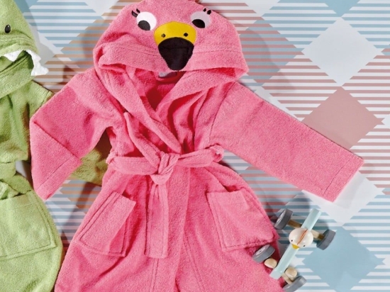 Μπουρνούζι Παιδικό Tatum Pink Kentia