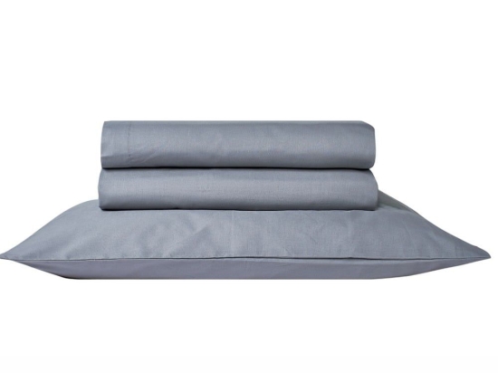 Παπλωματοθήκη Essential 24 Grey Kentia Υπέρδιπλo 220x240cm 100% Cotton Foam