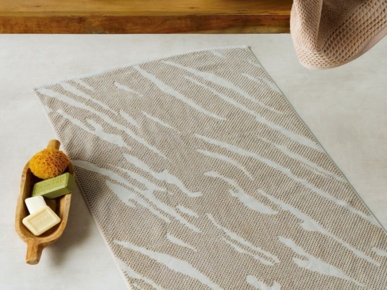 Πατάκι Μπάνιου History 26 Beige Kentia 50X70 100% Βαμβάκι