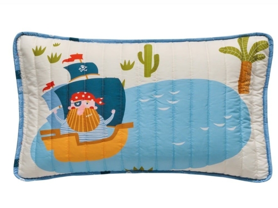 Μαξιλαροθήκη Παιδική Barbarosa Multi Kentia 52X72 Microfiber-Polyester