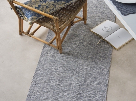Χαλάκι Κουζίνας Tobias 22 Grey Kentia 70X200cm Βαμβάκι
