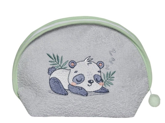 Νεσεσέρ Βρεφικό Puffin 20x30 Grey Kentia 100% Βαμβάκι