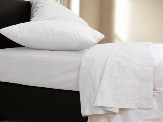 Σεντόνι Με Λάστιχο Basic White Nef-Nef Single 100x200cm Με Λάστιχο 100% Βαμβάκι