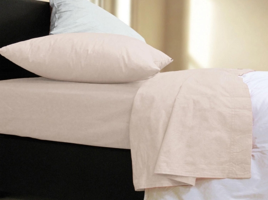Σεντόνι Με Λάστιχο Basic Cream Nef-Nef Μονό 100x200cm Με Λάστιχο 100% Βαμβάκι