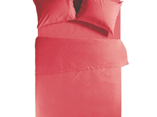 Σεντόνι Basic Με Λάστιχο 1152-Coral Nef-Nef Μονό 100x230cm 100% Βαμβάκι