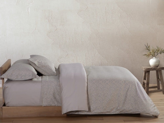 Παπλωματοθήκη Bonnet (Σετ 3τμχ) Beige Nef-Nef Υπέρδιπλο 240x230cm 100% Βαμβακοσατέν