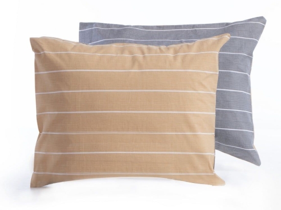 Μαξιλαροθήκη Marven Grey Nef-Nef 52X72 100% Βαμβάκι