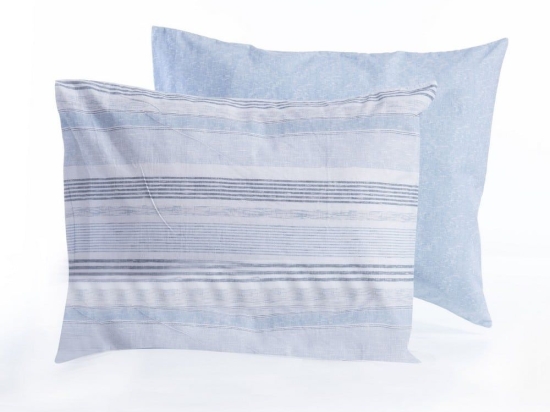 Μαξιλαροθήκη Canfield Blue Blue Nef-Nef 52X72 100% Βαμβάκι