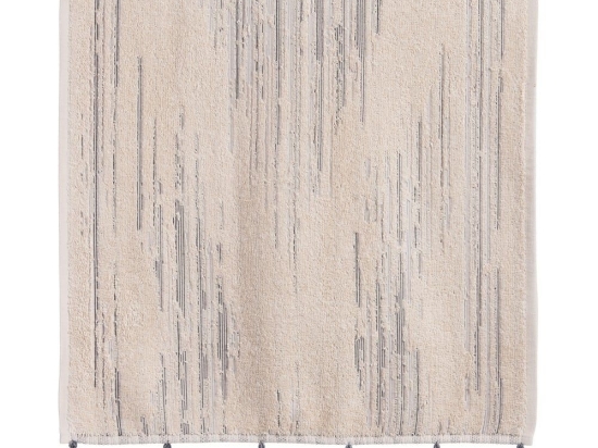 Πετσέτα Halfway Beige-Black Nef-Nef Προσώπου 50x90cm 100% Βαμβάκι