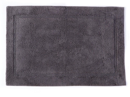 Ταπέτο Μπάνιου New Aegean Anthracite Nef-Nef 70X120 100% Βαμβάκι