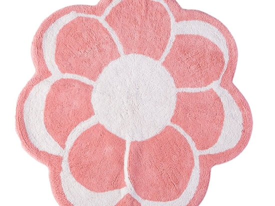 Ταπέτο Μπάνιου Sierra Pink Nef-Nef 90x 90 100% Βαμβάκι