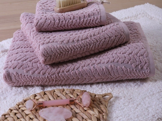Πετσέτα Nether Lilac Nef-Nef Χεριών 30x50cm 100% Βαμβάκι