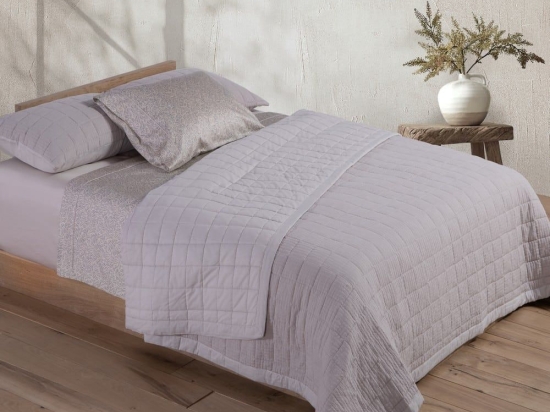 Κουβερλί Olympia Stone Nef-Nef Υπέρδιπλo 230x240cm Βαμβάκι-Πολυέστερ