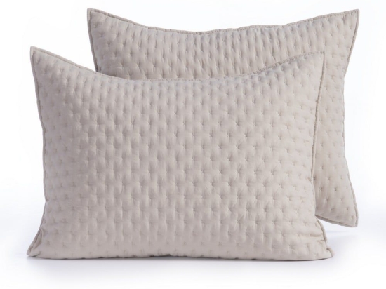 Μαξιλαροθήκες Valia (Σετ 2τμχ) Beige Nef-Nef 52X72 Microfiber-Polyester