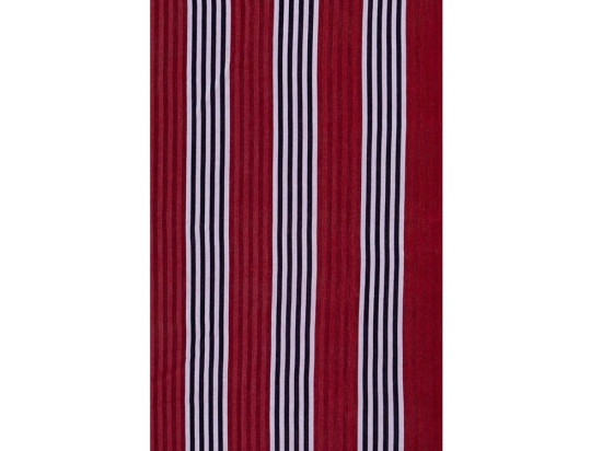 Πετσέτα Θαλάσσης Street Lines Red Nef-Nef Θαλάσσης 100X180cm 100% Βαμβάκι