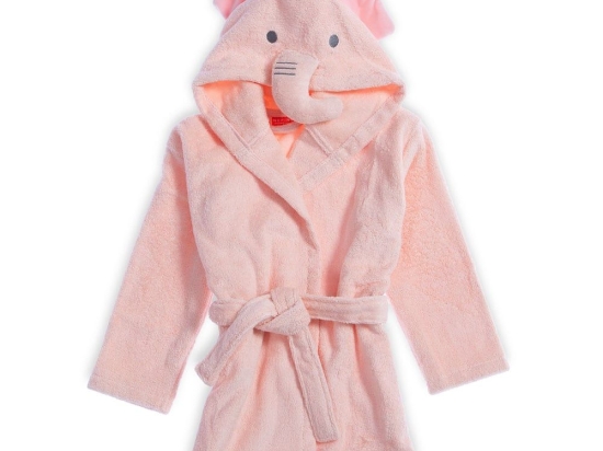 Μπουρνούζι Βρεφικό Indonesia Pink Nef-Nef Homeware