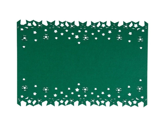 Σουπλά Χριστουγεννιάτικα Snow Star (Σετ 2τμχ) Green Nef-Nef Homeware 30x45cm