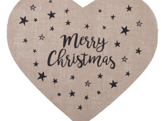 Σουπλά Χριστουγεννιάτικο Straight To Christmas 45X40 Natural Nef-Nef Homeware 45x40cm