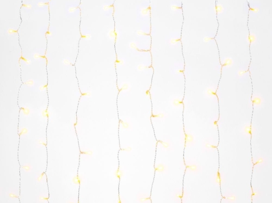 Χριστουγεννιάτικα Λαμπάκια Κουρτίνα 900 Led 64147 3x3m Clear