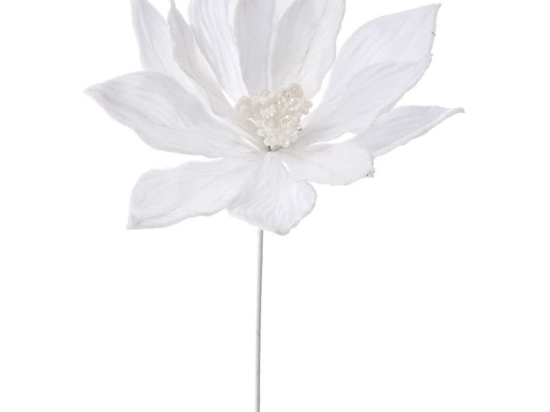 Λουλούδι - Κλαδί Αλεξανδρινό 72553 Φ22x55cm White