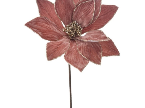 Λουλούδι - Κλαδί Αλεξανδρινό 72554 Φ22x55cm Rose Gold