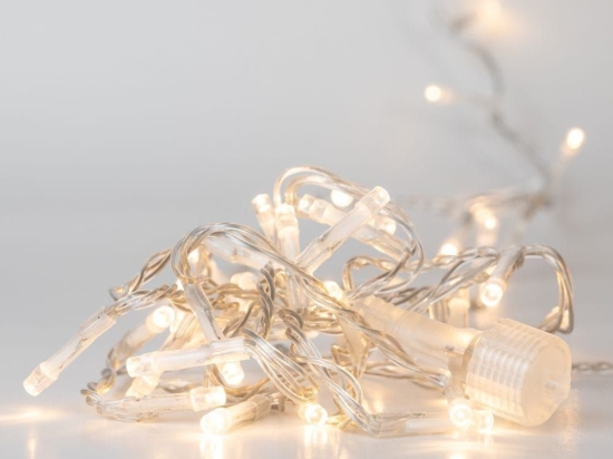 Χριστουγεννιάτικα Λαμπάκια Σειρά 200 Led 75026 10m Clear