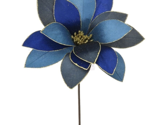 Λουλούδι - Κλαδί Αλεξανδρινό 75483 Φ27x55cm Denim-Blue