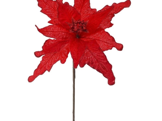 Λουλούδι - Κλαδί Αλεξανδρινό 79059 45cm Red