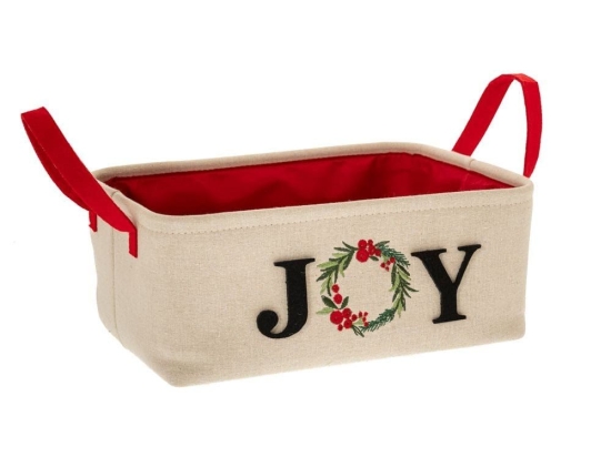 Χριστουγεννιάτικο Καλάθι Joy 86183 33x26x14cm Multi