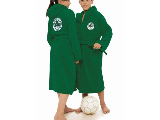 Μπουρνούζι Παιδικό Panathinaikos Young Green Palamaiki