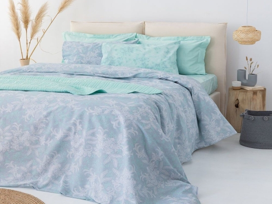 Σεντόνια FL6229 (Σετ 4τμχ) Veraman Palamaiki King Size 265x260cm 100% Βαμβάκι