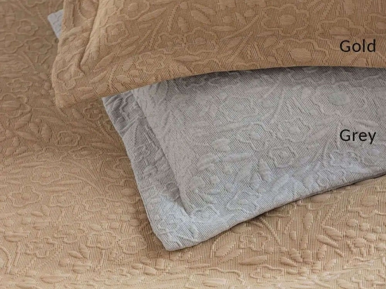Κουβέρτα Alina Gold Palamaiki Μονό 170x260cm Βαμβάκι-Πολυέστερ