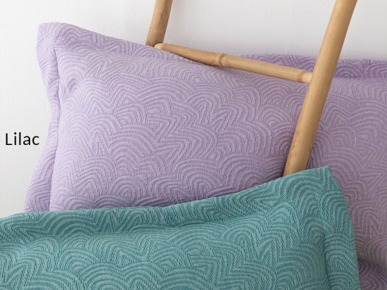 Κουβέρτα Adel Lilac Palamaiki Μονό 170x260cm Βαμβάκι-Πολυέστερ