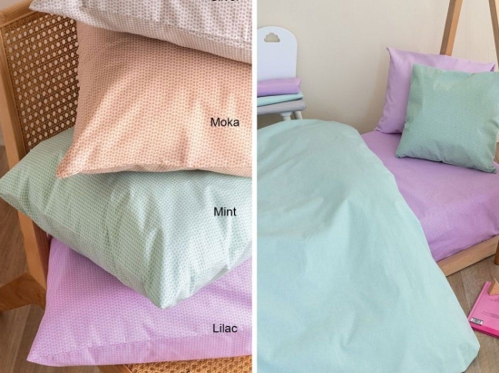 Σεντόνι Βρεφικό Totem Lilac Palamaiki Κούνιας 100% Βαμβάκι