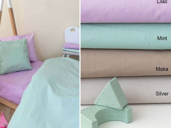 Σεντόνι Βρεφικό Etoile/2 Με Λάστιχο Lilac Palamaiki Κούνιας 70x140cm 100% Βαμβάκι
