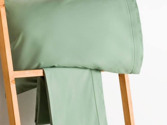 Σεντόνι Με Λάστιχο Σύνθεση-510 Green Vesta Home King Size 180x230cm 100% Βαμβακερό Περκάλι