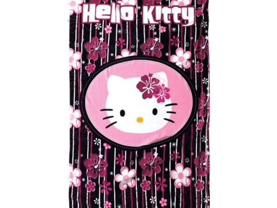 Πετσέτα Θαλάσσης Παιδική Hello Kitty 34 Pink-Black Nima Θαλάσσης 100x180cm 100% Βαμβάκι