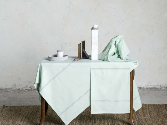 Τραπεζομάντηλο - Galore Mint Nima 150 X 220 150x220cm 100% Βαμβάκι
