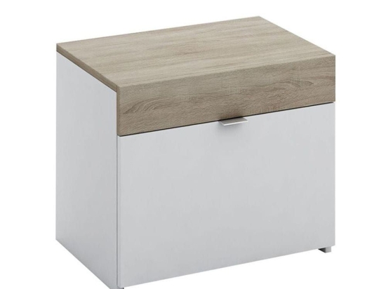 Κομοδίνο My Box 09-0786 50x36x43 Sonoma-White
