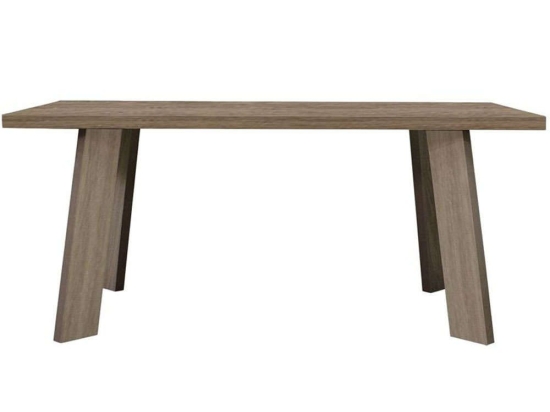 Τραπέζι City 02-0303 180x90x75cm Dark Sonoma Μελαμίνη