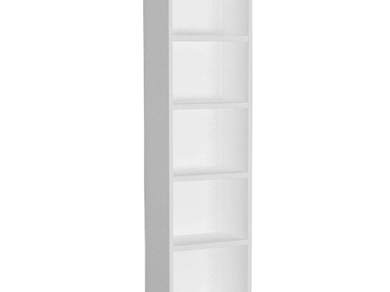 Βιβλιοθήκη Lines 24-0532 46x29x180cm White