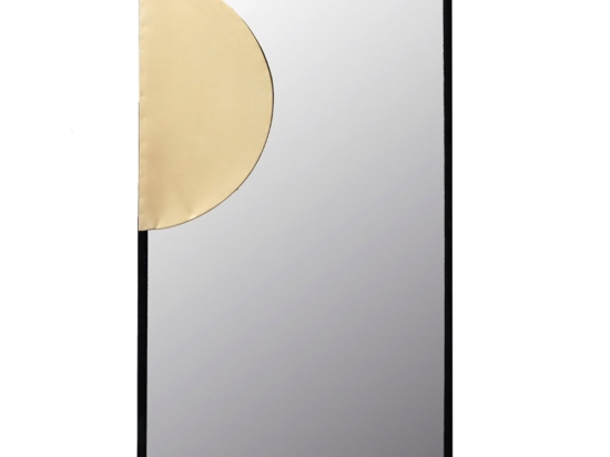 Καθρέπτης Τοίχου Lamina 11-0477 45.7x2x91.4cm Black