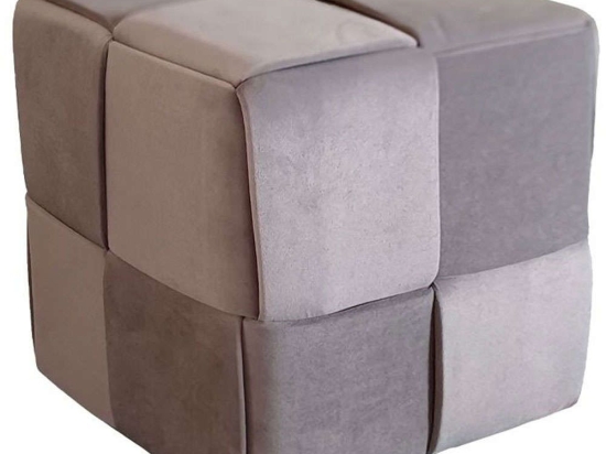 Σκαμπό Mad 16-0598 43x43x42cm Brown