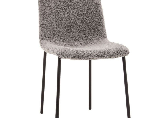 Καρέκλα Brick 03-0947 45x60x83cm Grey Μέταλλο,Ύφασμα