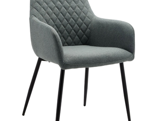 Πολυθρόνα Stone 03-1050 54x58x88cm Light Green-Black